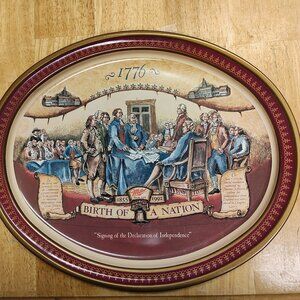 Vintage Miller High Life 1776 tray #KS011
